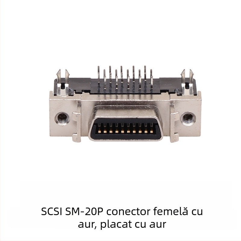 SCSICN14/20/26/36/50 conector servo pentru SCSI – conectori industriali, fir de cupru, ISO certificat, 3000 prize, OEM disponibil