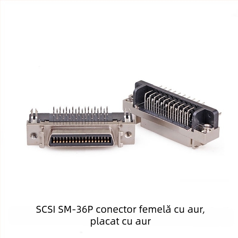SCSICN14/20/26/36/50 conector servo pentru SCSI – conectori industriali, fir de cupru, ISO certificat, 3000 prize, OEM disponibil
