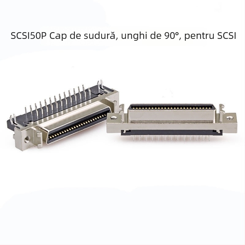 SCSICN14/20/26/36/50 conector servo pentru SCSI – conectori industriali, fir de cupru, ISO certificat, 3000 prize, OEM disponibil