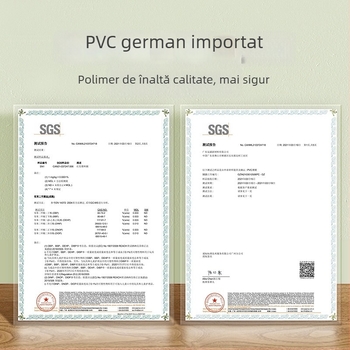 Inel de înot pentru bebeluși cu design desen animat, material PVC, umflare manuală, potrivit pentru piscină și parc acvatic