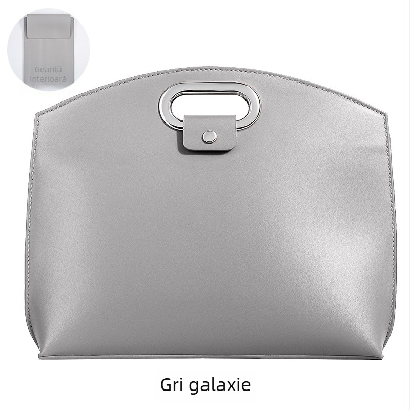 Geantă pentru laptop, material PU, brand Dolby, stil business elit, unisex, funcție de depozitare