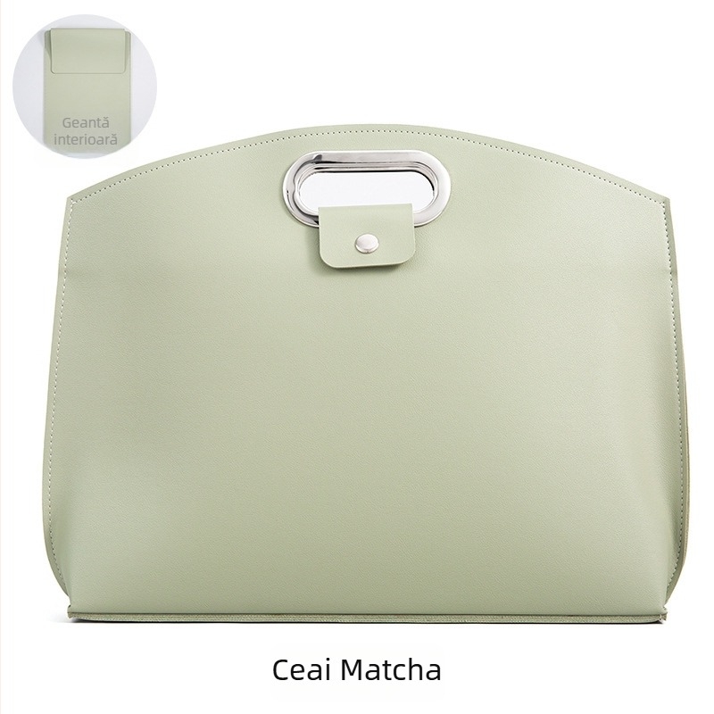 Geantă pentru laptop, material PU, brand Dolby, stil business elit, unisex, funcție de depozitare