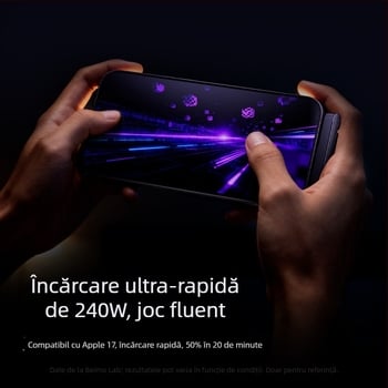 Beimo cablu USB-C pentru încărcare rapidă, 240W max, împletit, conectori duali, PD compatibil