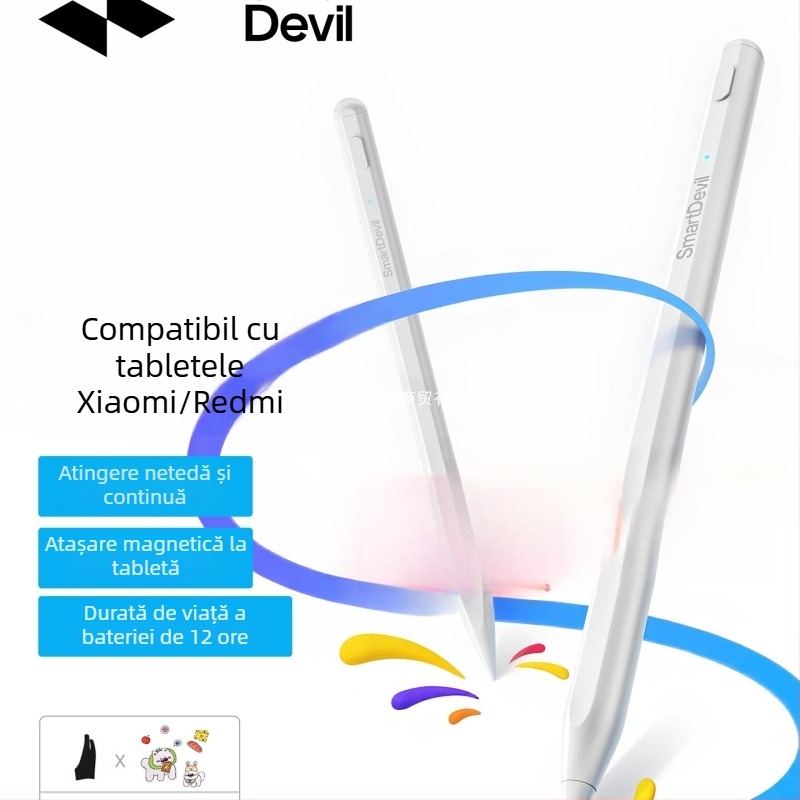 Stylus capacitiv pentru Xiaomi Pad 5/6/7 și Redmi Pad (Model Zndrb-4)