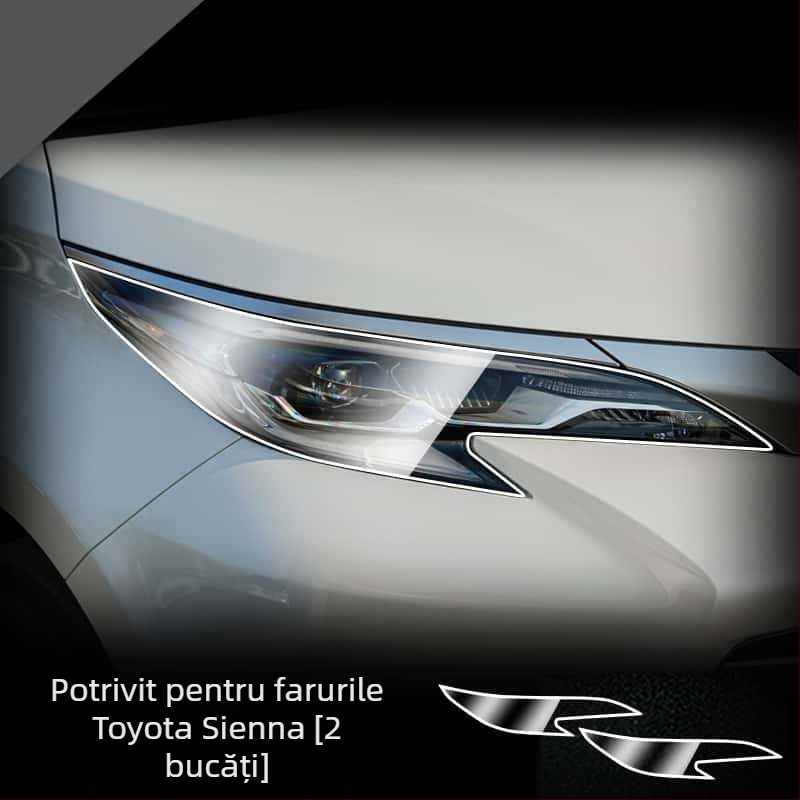 Film pentru farul frontal al mașinii pentru Toyota Camry, Highlander, RAV4, CHR, Land Cruiser | Film hidrogel | Brand: QiuYiming