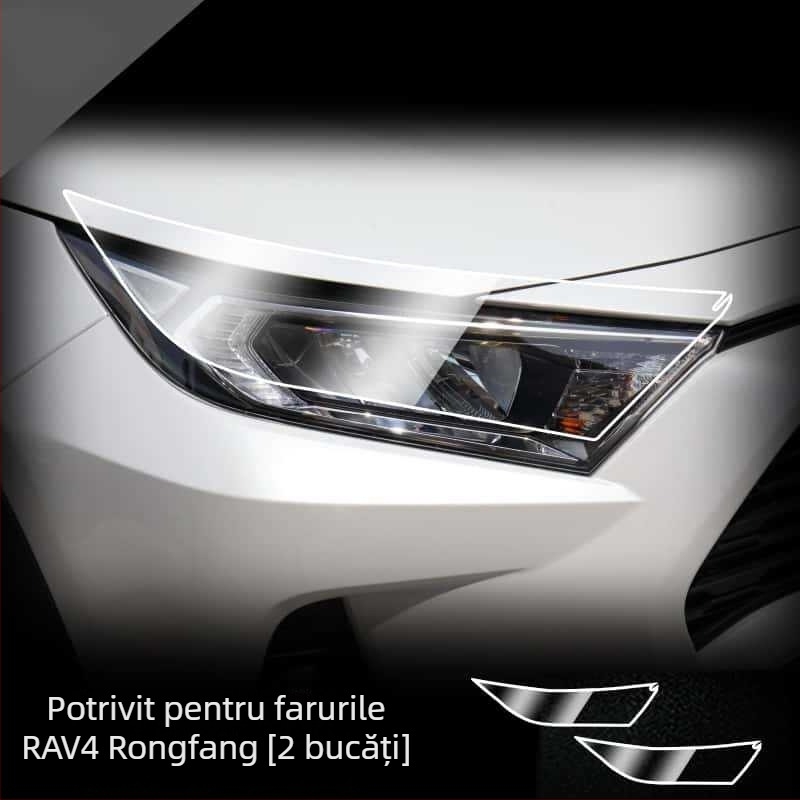 Film pentru farul frontal al mașinii pentru Toyota Camry, Highlander, RAV4, CHR, Land Cruiser | Film hidrogel | Brand: QiuYiming