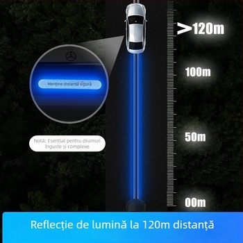 Stickere auto pentru caroserie – model zgârieturi, partea din spate, montaj cu ventuză