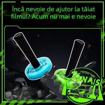 Racletă din plastic pentru aplicația filmului auto cu poziționare magnetică – Coolness