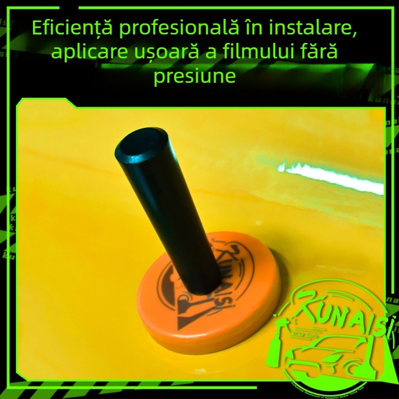 Racletă din plastic pentru aplicația filmului auto cu poziționare magnetică – Coolness