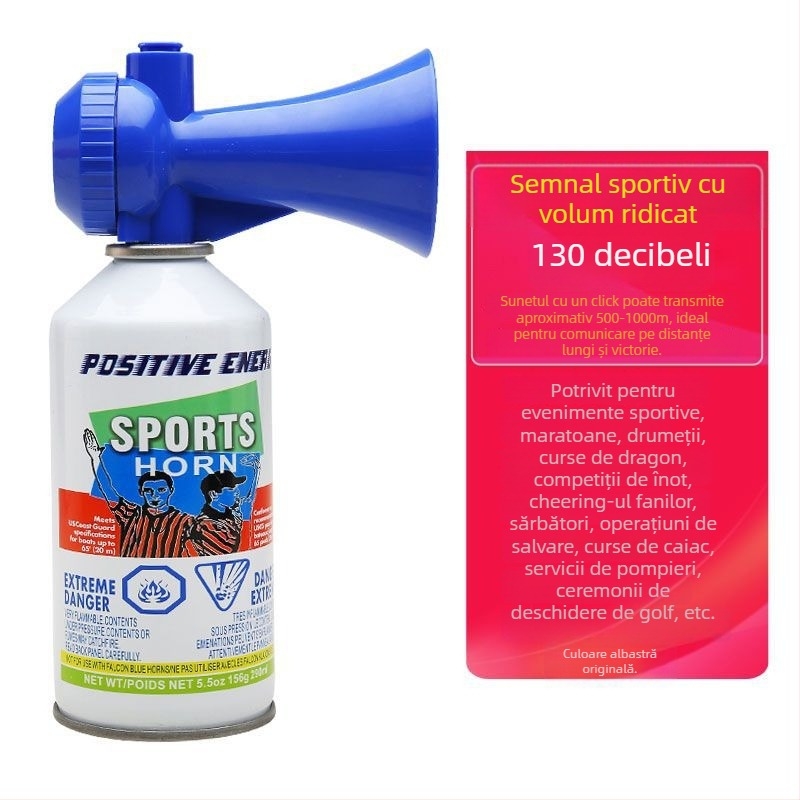 Corn de start pentru competiții atletice și curse cu dragon boat; semnal de început cu tonalitate înaltă