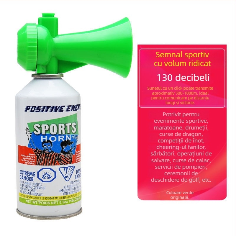 Corn de start pentru competiții atletice și curse cu dragon boat; semnal de început cu tonalitate înaltă