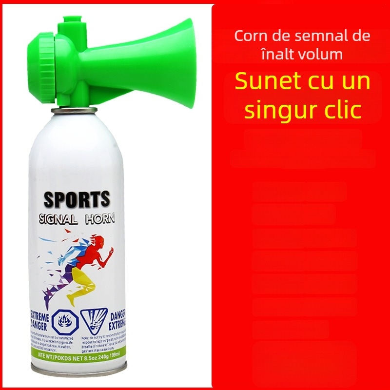 Corn de start pentru competiții atletice și curse cu dragon boat; semnal de început cu tonalitate înaltă