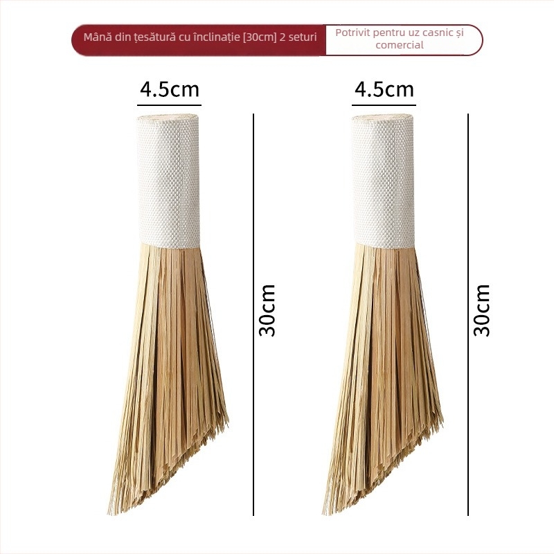 Perie metalică de bucătărie pentru oale, mâner lung (Material: Metal; Brand: Leaving shang; Origine: Altă)