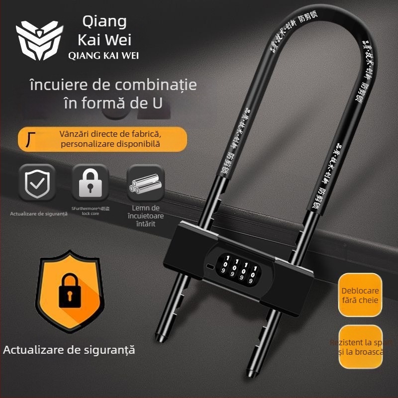 Încuietoare cu combinație personalizabilă, corp din fier, model: Altul, marcă: Altul