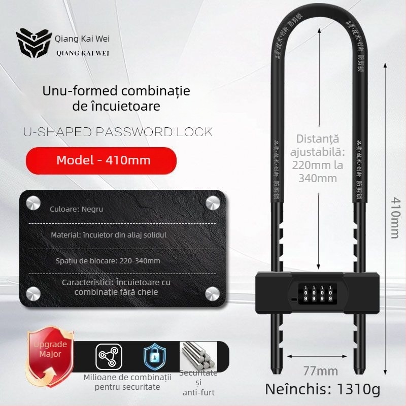 Încuietoare cu combinație personalizabilă, corp din fier, model: Altul, marcă: Altul