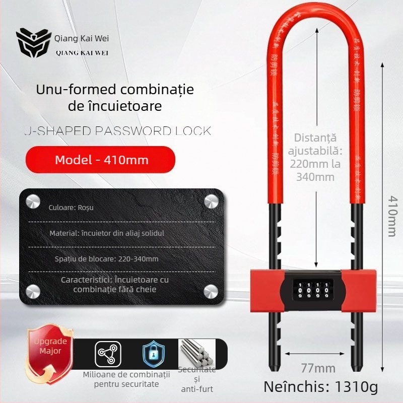 Încuietoare cu combinație personalizabilă, corp din fier, model: Altul, marcă: Altul