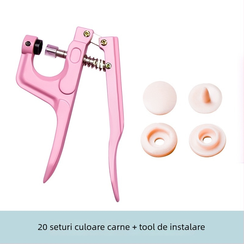 Set nasturi din rășină pentru haine de bebeluți — structură: nasturi cu închidere; material: rășină; aplicație: cămăși, genți și îmbrăcăminte; ambalaj nebranduit