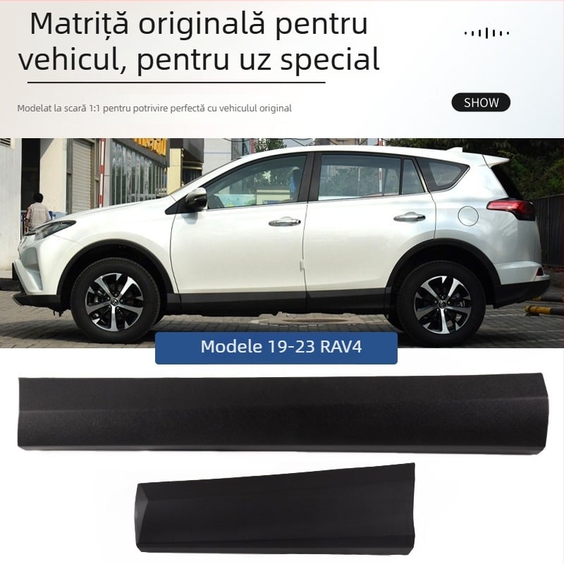 Panou inferior de protecție a ușii pentru Toyota RAV4 (2013-2023), protecție anti-zgârieturi pe partea laterală
