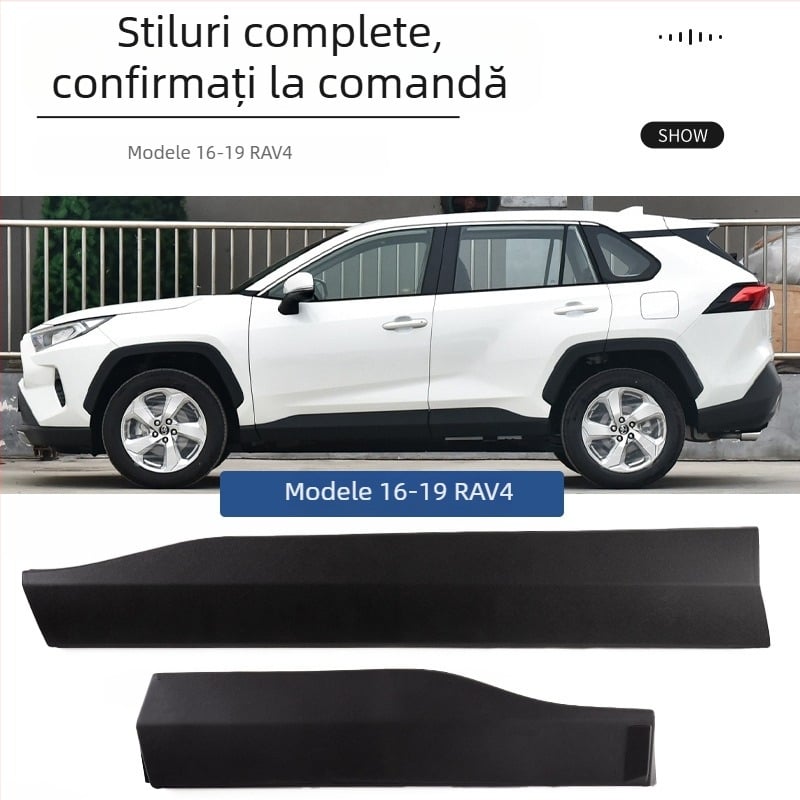 Panou inferior de protecție a ușii pentru Toyota RAV4 (2013-2023), protecție anti-zgârieturi pe partea laterală