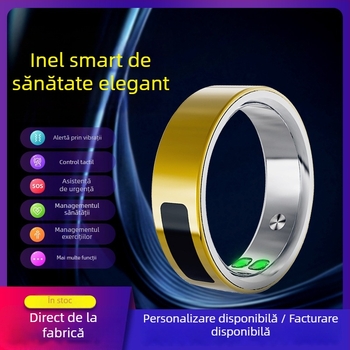 Inel inteligent OHC T21 cu oxigen din sânge, ritm cardiac, HRV, monitorizare somn și calcul calorii