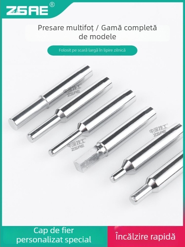 Cap de lipit cu presiune la cald, model 936, extins, caneluri pătrate și rotunde, din plastic