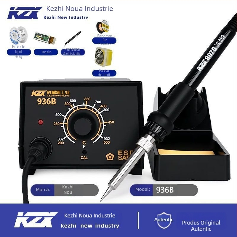Set de lipit 936 cu temperatură constantă și reglabilă — stație de sudură cu frecvență înaltă pentru reparații ale telefoanelor mobile