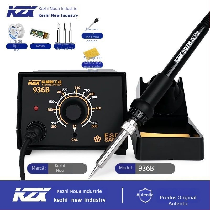 Set de lipit 936 cu temperatură constantă și reglabilă — stație de sudură cu frecvență înaltă pentru reparații ale telefoanelor mobile