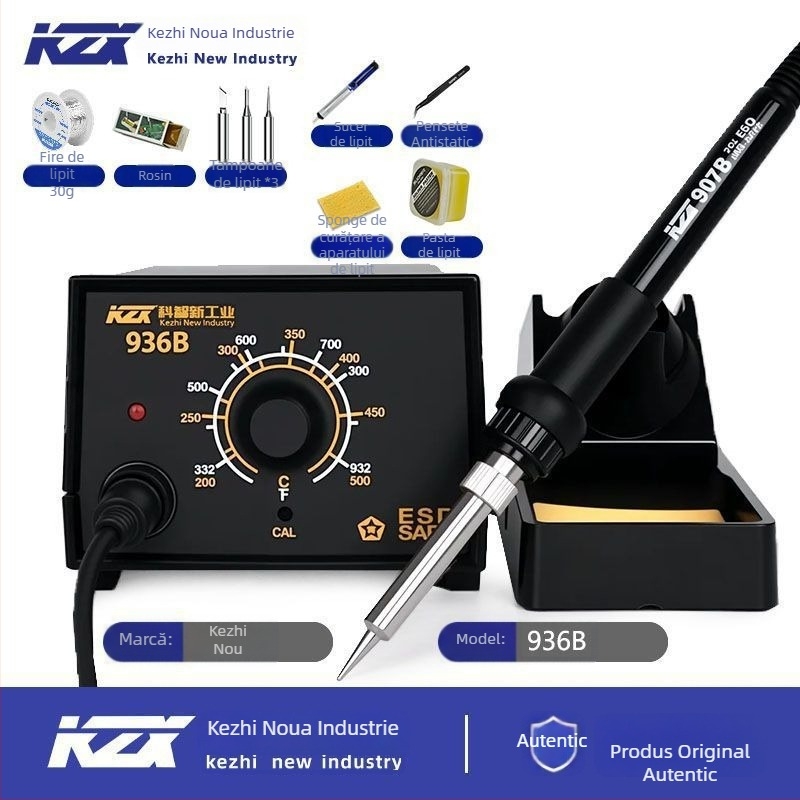 Set de lipit 936 cu temperatură constantă și reglabilă — stație de sudură cu frecvență înaltă pentru reparații ale telefoanelor mobile