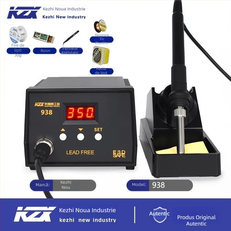 Set de lipit 936 cu temperatură constantă și reglabilă — stație de sudură cu frecvență înaltă pentru reparații ale telefoanelor mobile