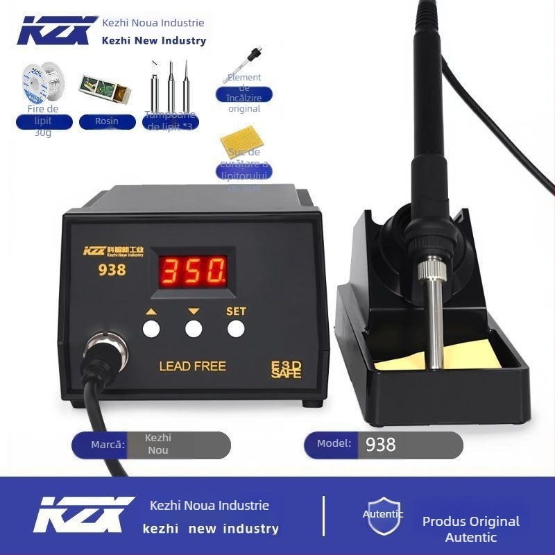 Set de lipit 936 cu temperatură constantă și reglabilă — stație de sudură cu frecvență înaltă pentru reparații ale telefoanelor mobile