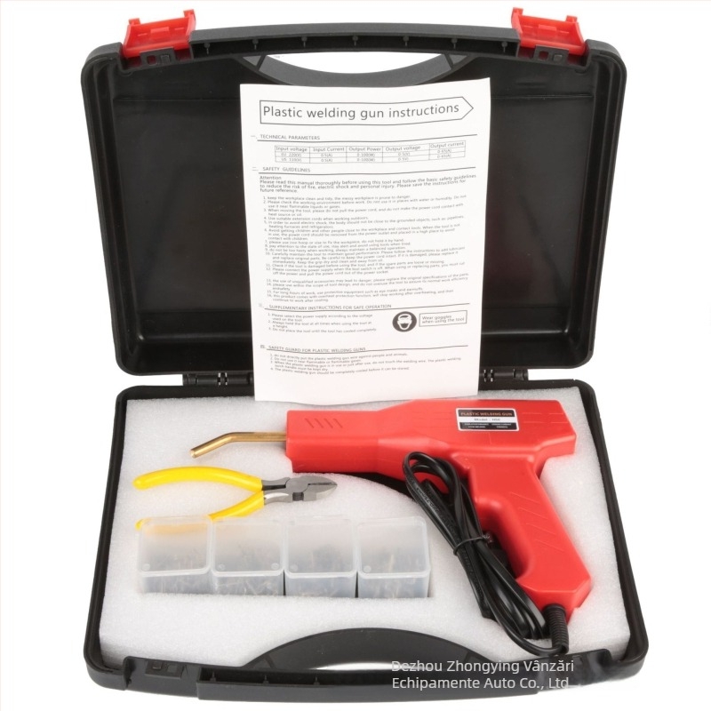 Pistol de sudură pentru plastic, pentru bare auto — unealtă manuală de topire, 220V, pentru repararea plasticului