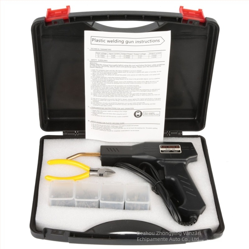 Pistol de sudură pentru plastic, pentru bare auto — unealtă manuală de topire, 220V, pentru repararea plasticului