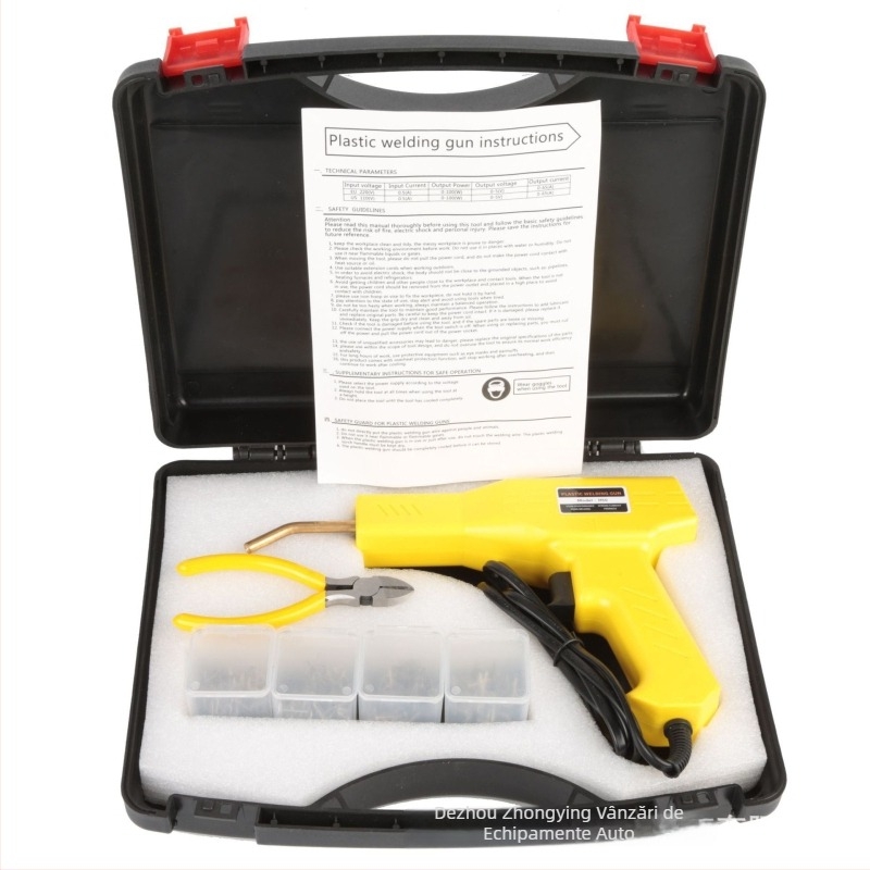 Pistol de sudură pentru plastic, pentru bare auto — unealtă manuală de topire, 220V, pentru repararea plasticului