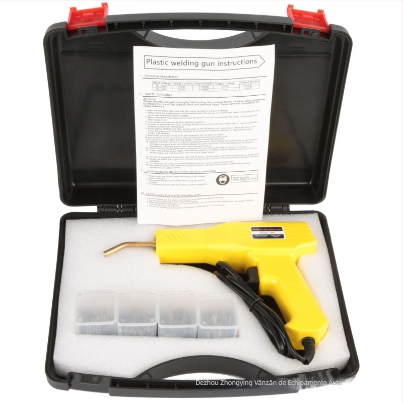 Pistol de sudură pentru plastic, pentru bare auto — unealtă manuală de topire, 220V, pentru repararea plasticului