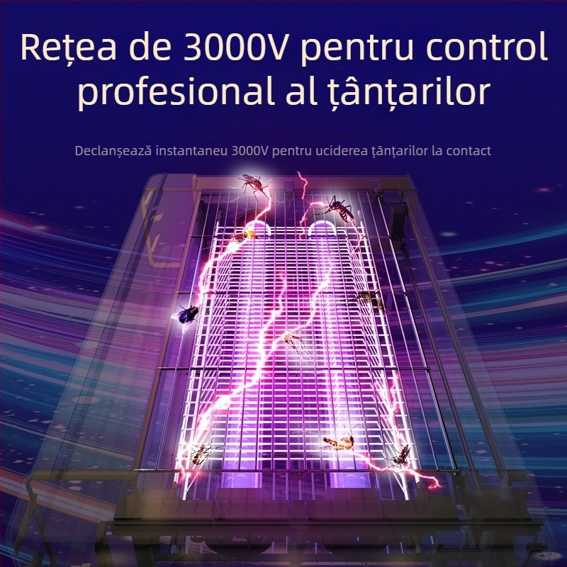 Lampa solară de exterior pentru omorârea țânțarilor - LED, 220V, 20W, CE certificat, Personalizare disponibilă (LED; 220V; 20W; CE)