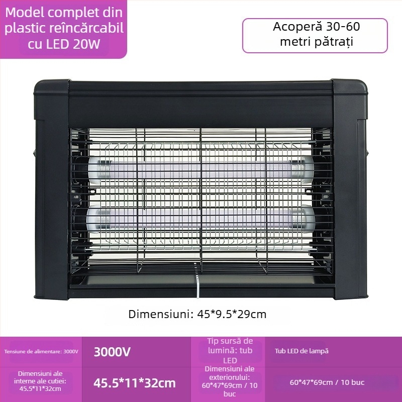 Lampa solară de exterior pentru omorârea țânțarilor - LED, 220V, 20W, CE certificat, Personalizare disponibilă (LED; 220V; 20W; CE)