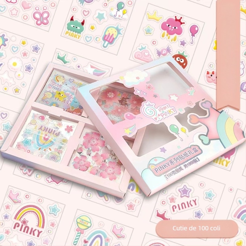 Stickere Ultraman - PET rezistent la apă, IP licențiat oficial, pachet pentru copii