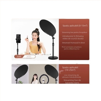 Lumină LED de completare pentru birou pentru fotografie în direct — 20W, 24V, trei temperaturi de culoare, utilizare pe birou