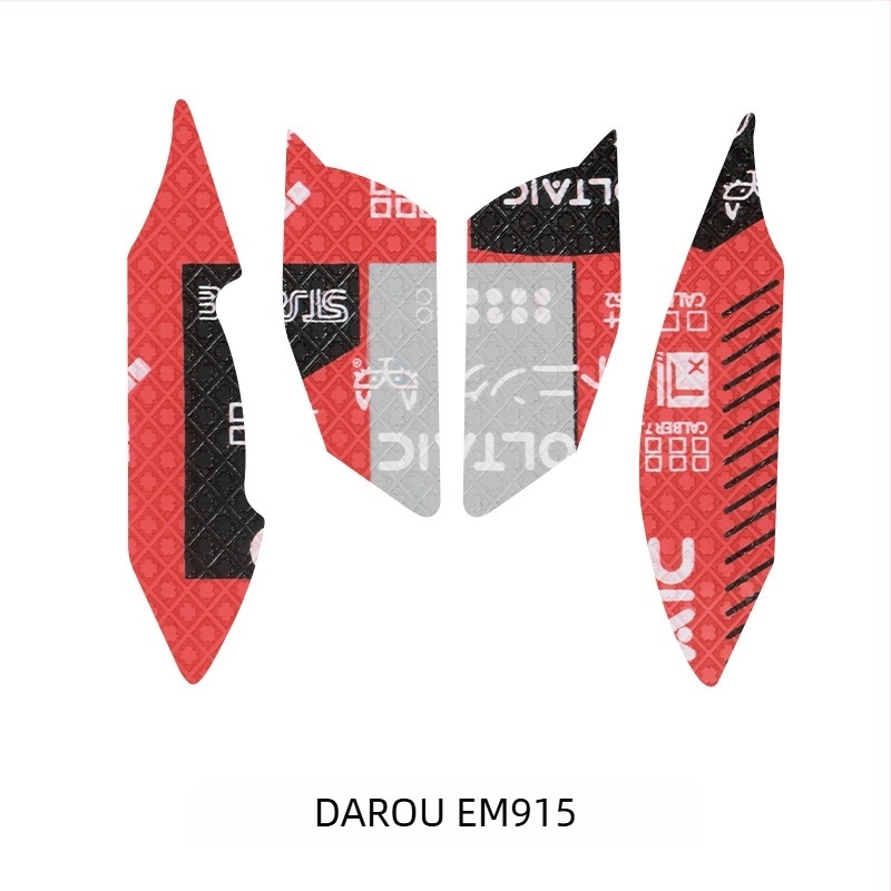 Pad anti-alunecare pentru mouse Daryyou EM915; pad din cauciuc; turnare din plastic; anti-alunecare; absorbant de sudoare