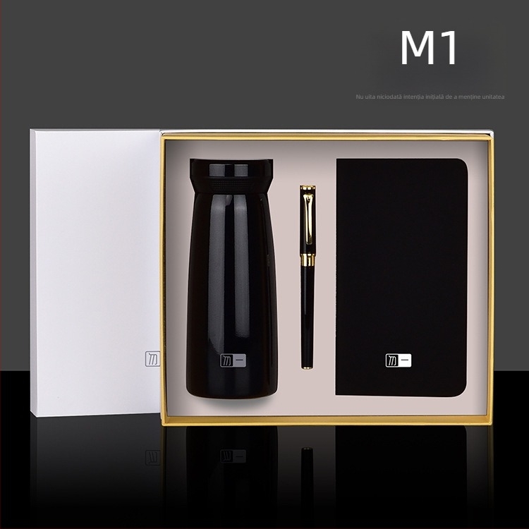 Set de cadouri pentru afaceri cu design modern artistic, din oțel inoxidabil 316, potrivit pentru cadouri corporate și conferințe