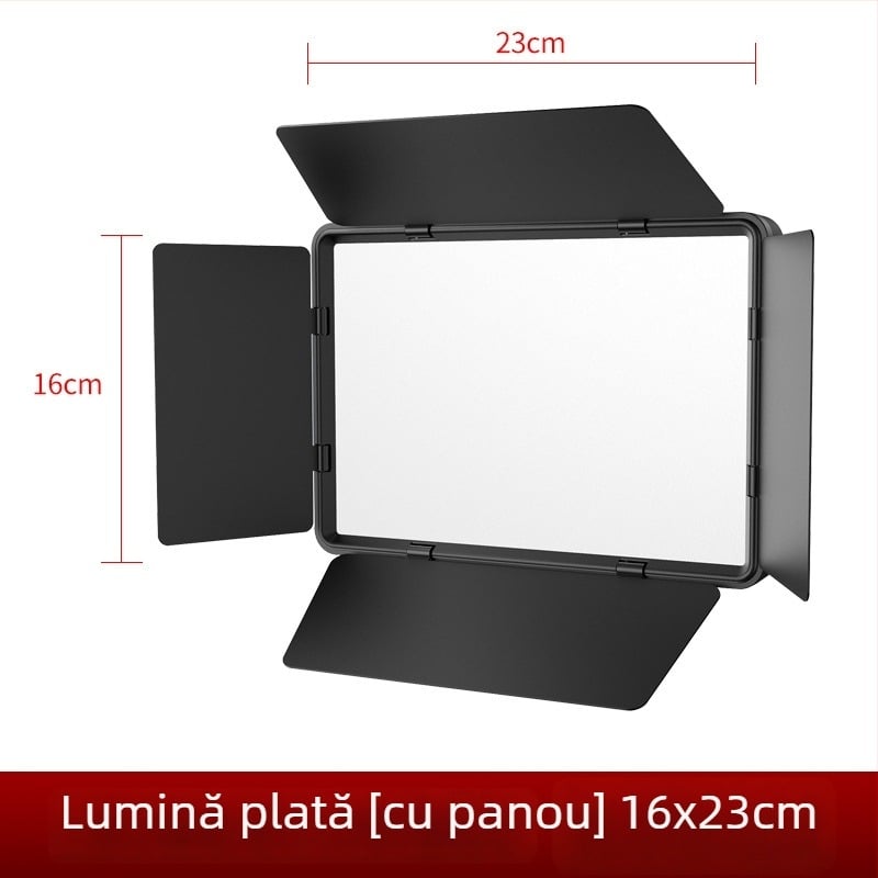 Abajur metal pentru iluminat fotografic cu soclu E27 – accesoriu de studio