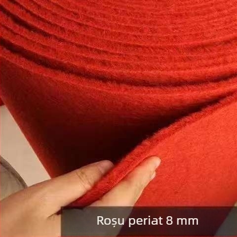 Covor cu dungi, fibră de polyester, țesut la mașină, formă personalizată, rezistent la pete