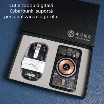 Cadouri corporative cu logo personalizat, stil ușor luxos, material plastic, pentru întâlniri de afaceri și aniversări ale companiei