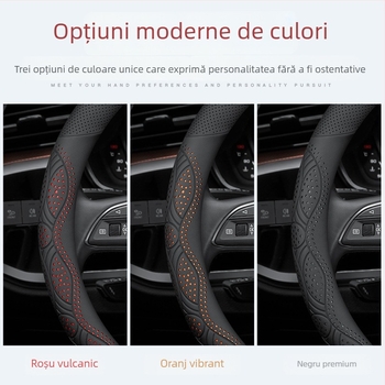 Husă de volan Mazda, stil sport, pentru toate anotimpurile, montaj dedicat