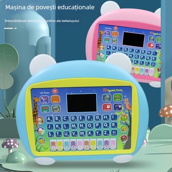 Mașină de povești pentru învățământ preșcolar - electrică, sunet/muzică; plastic; fără memorie; pentru copii 4-6 ani