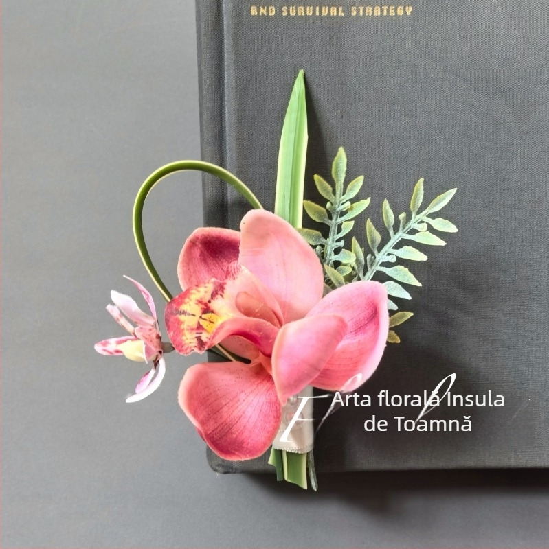 Set de flori artificiale pentru nuntă pentru mireasă, mire, domnișoarele de onoare și cavalerii de onoare – recuzită pentru fotografie de nuntă (Brand: Altele; Material: Altele; Fără personalizare; Imprimarea siglei nu este posibilă)