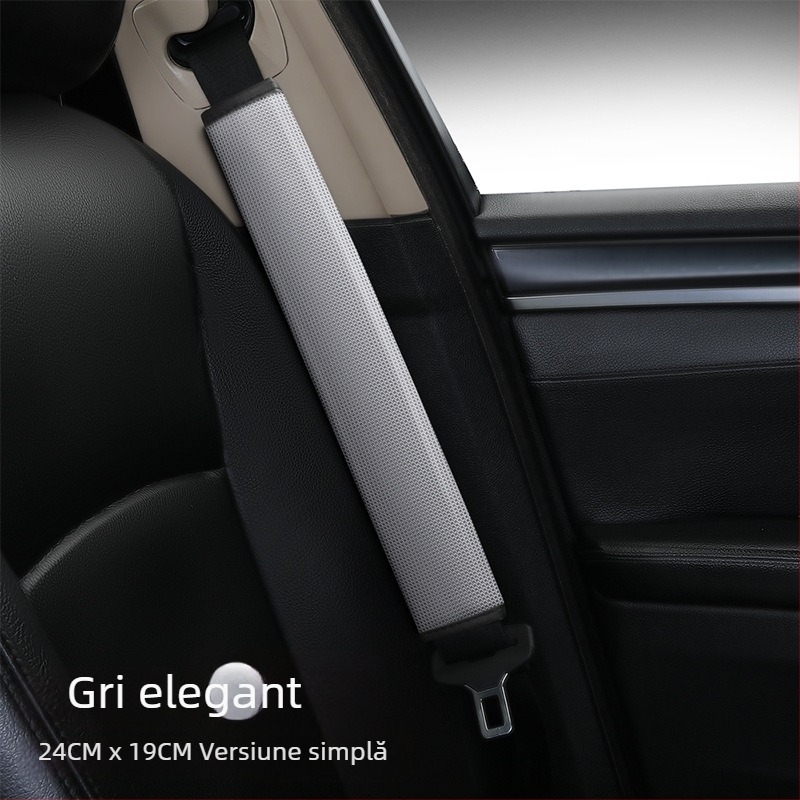 Acoperire pentru centura de siguranță auto - design desen animat, material poliester, personalizabil, logo tipărit