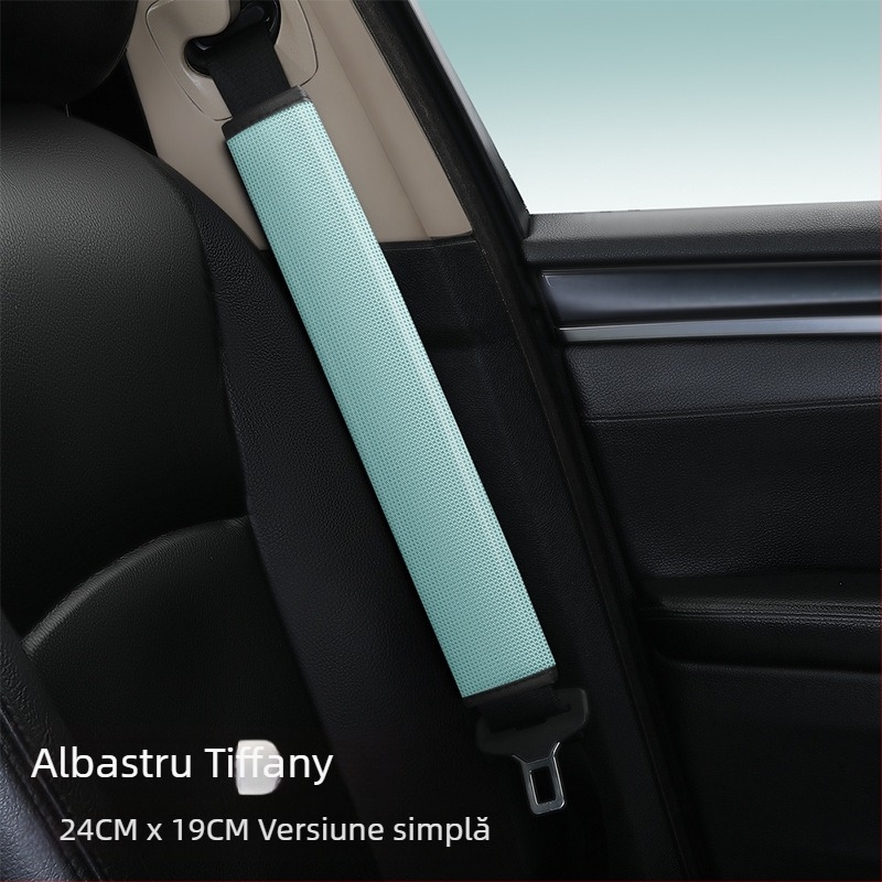 Acoperire pentru centura de siguranță auto - design desen animat, material poliester, personalizabil, logo tipărit