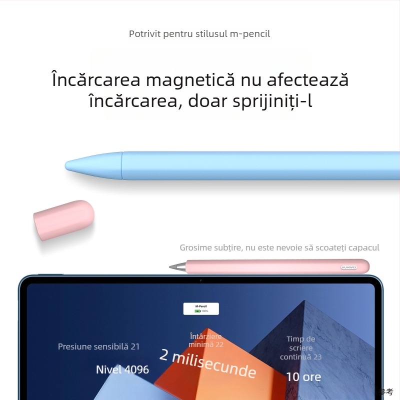 Carcasă stylus Huawei m-pencil – protecție din silicon, antiderapant, etichetă privată licențiabilă