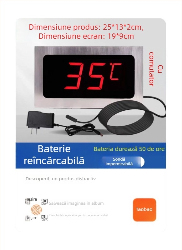 Seria 970/980 – Monitor de temperatură a apei pentru piscine și saune; modelele CX970, CX970L, CX980, CX980L